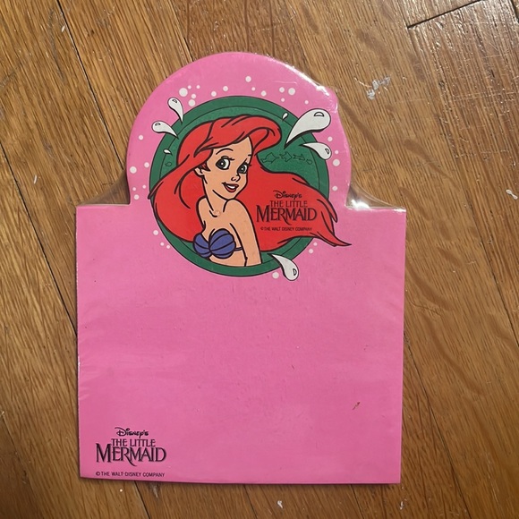 Vintage Disney The Little Mermaid notepads - Picture 2 of 7
